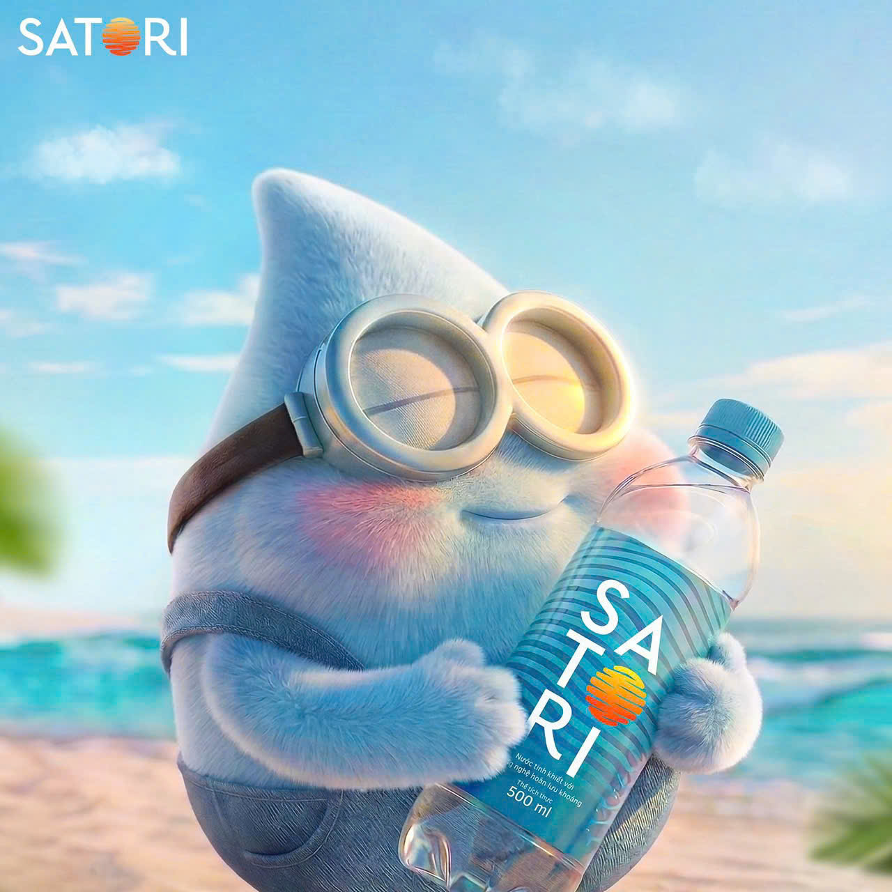 Nước tinh khiết Satori 500ml